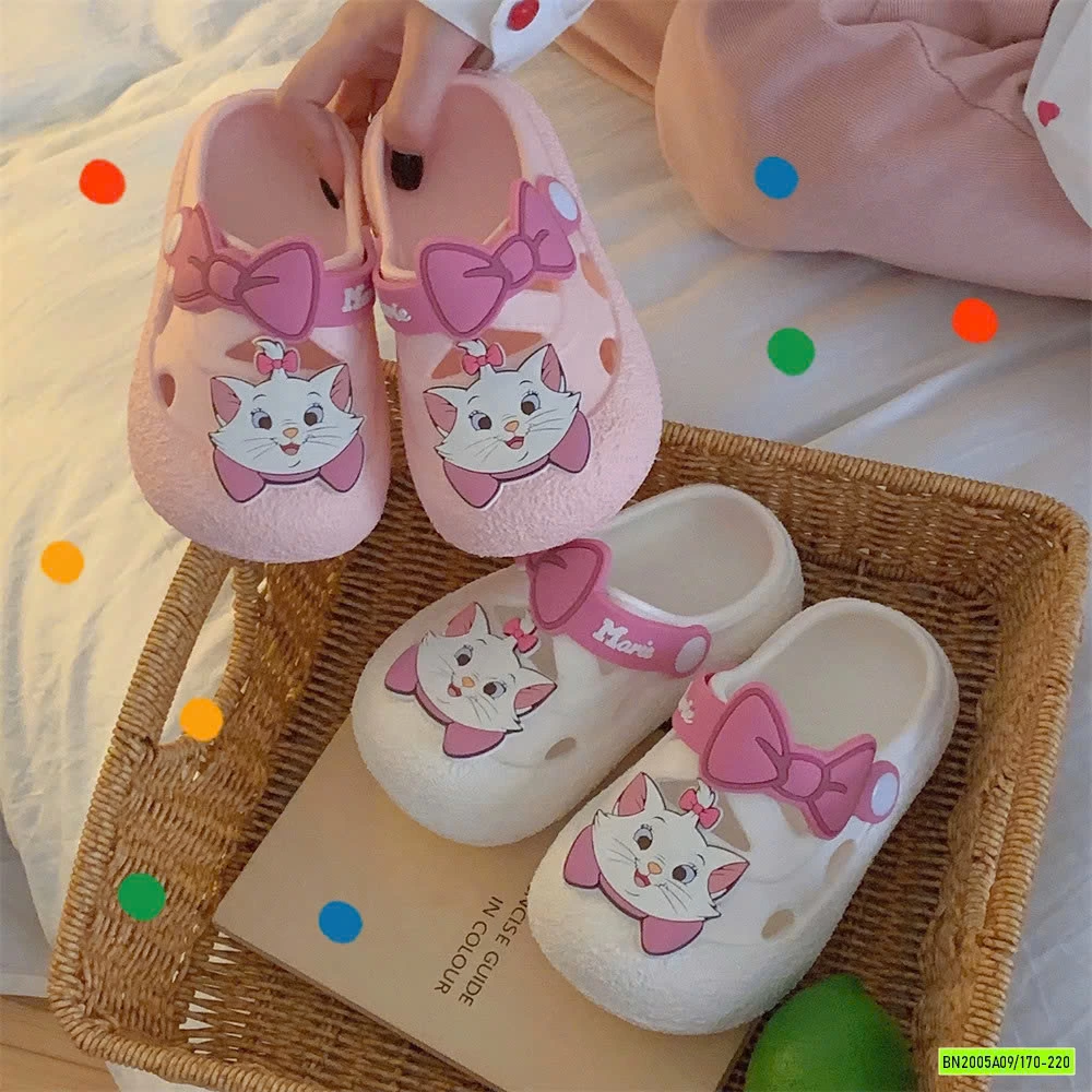 DÉP RỌ MÈO HỒNG CHO BÉ