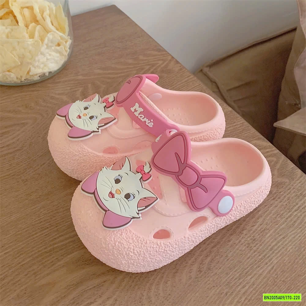 DÉP RỌ MÈO HỒNG CHO BÉ