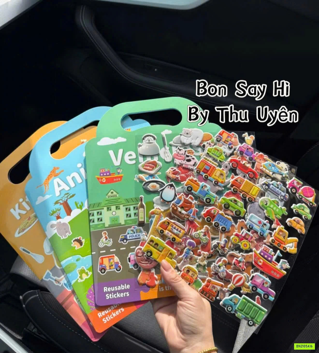 COMBO 6 QUYỂN STICKER