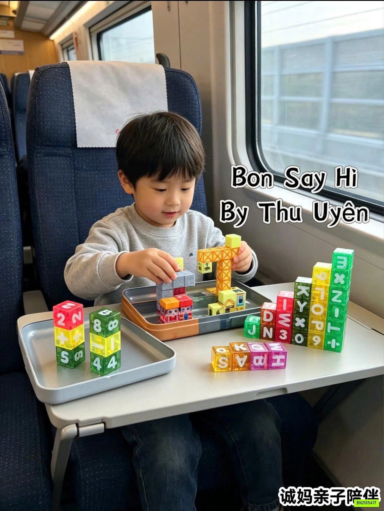 SÉT BỘ 40 NAM CHÂM KHỐI CHỮ SỐ