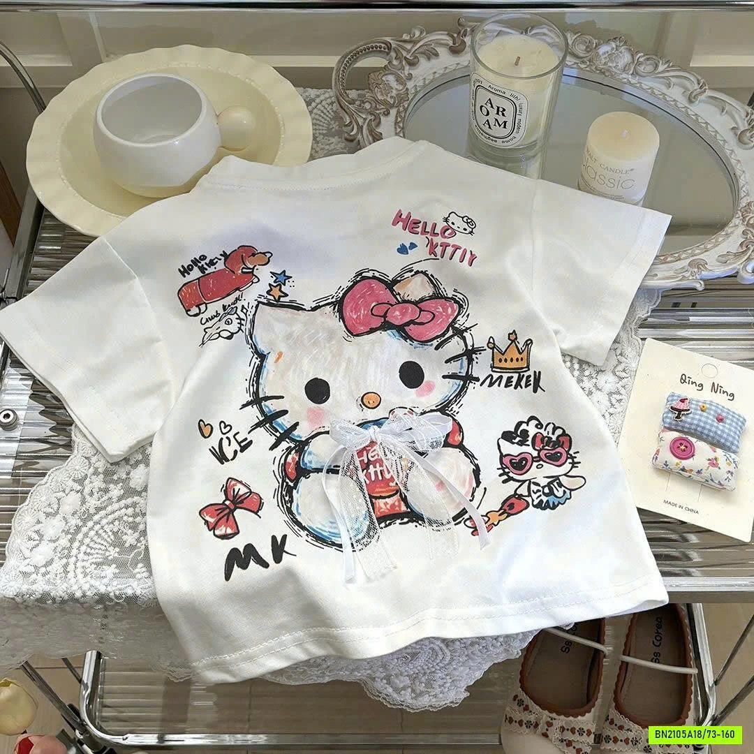 ÁO THUN KITTY DỄ THƯƠNG