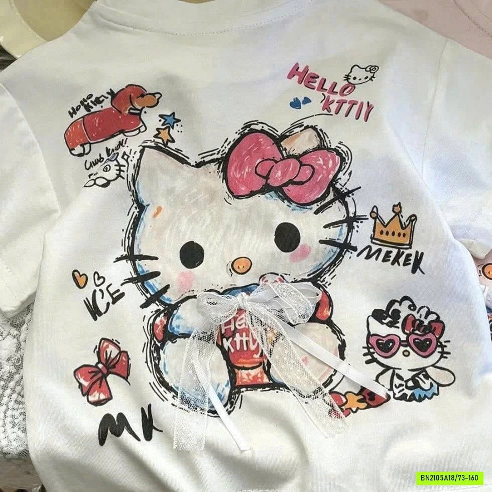 ÁO THUN KITTY DỄ THƯƠNG