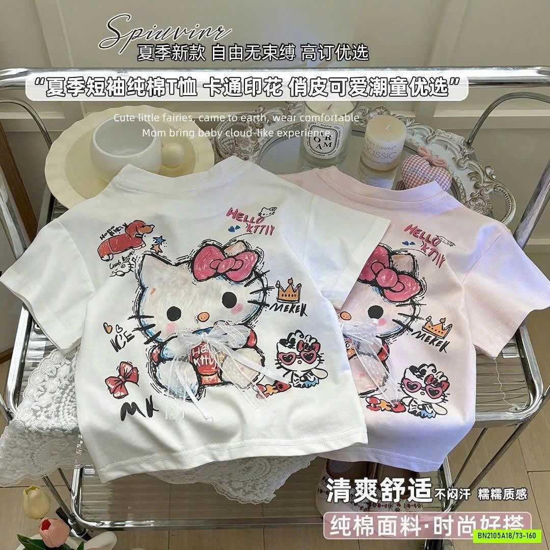 ÁO THUN KITTY DỄ THƯƠNG