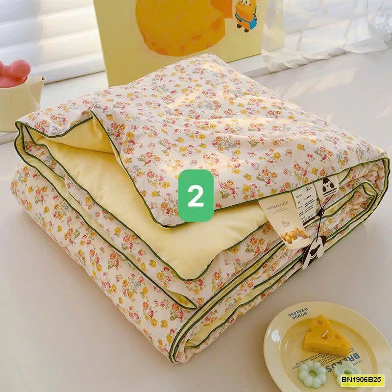 CHĂN HÈ MÁT MẺ 2 LỚP LOẠI A IN HÌNH