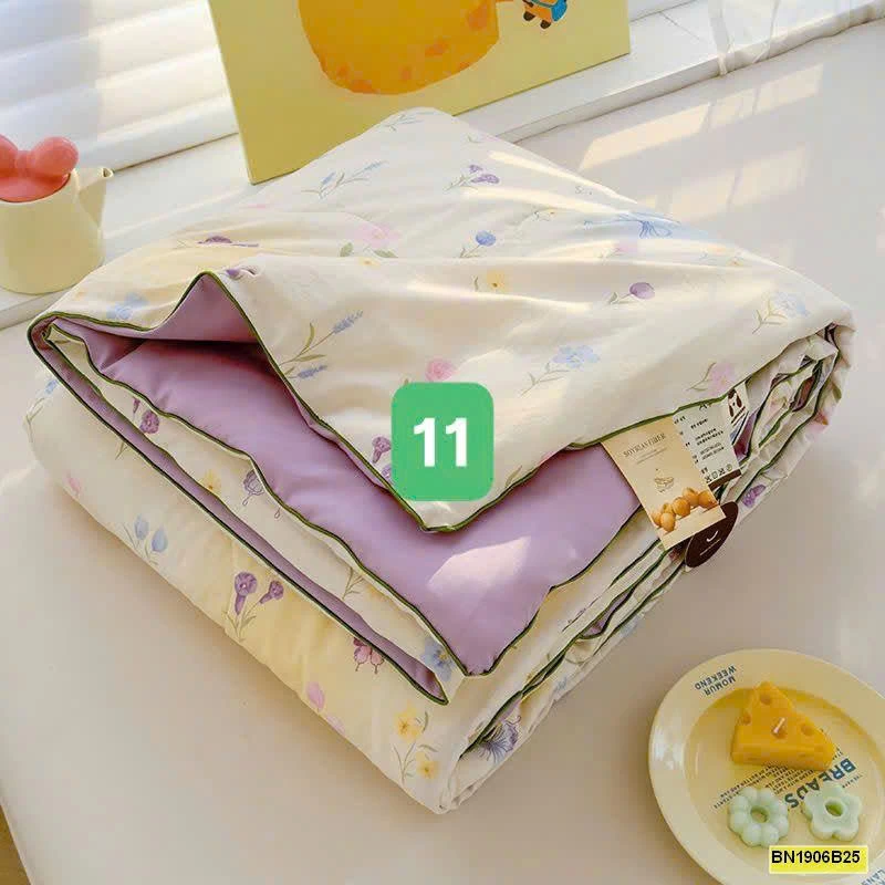 CHĂN HÈ MÁT MẺ 2 LỚP LOẠI A IN HÌNH