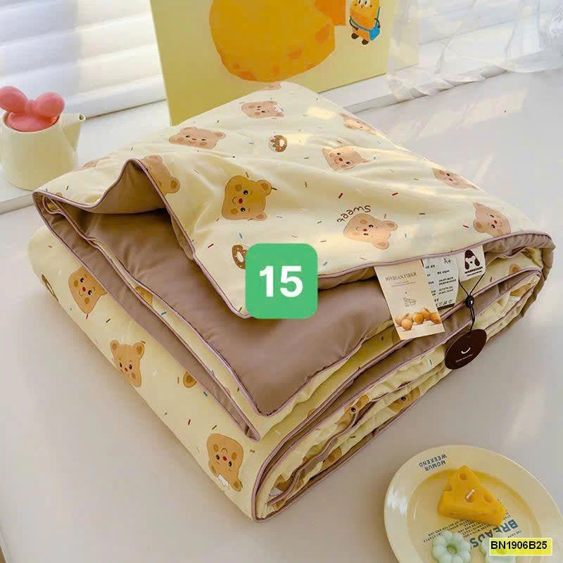 CHĂN HÈ MÁT MẺ 2 LỚP LOẠI A IN HÌNH