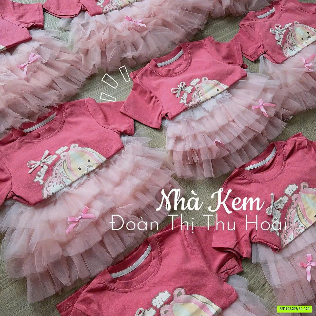 SÉT VÁY THỎ HỒNG NINGLI