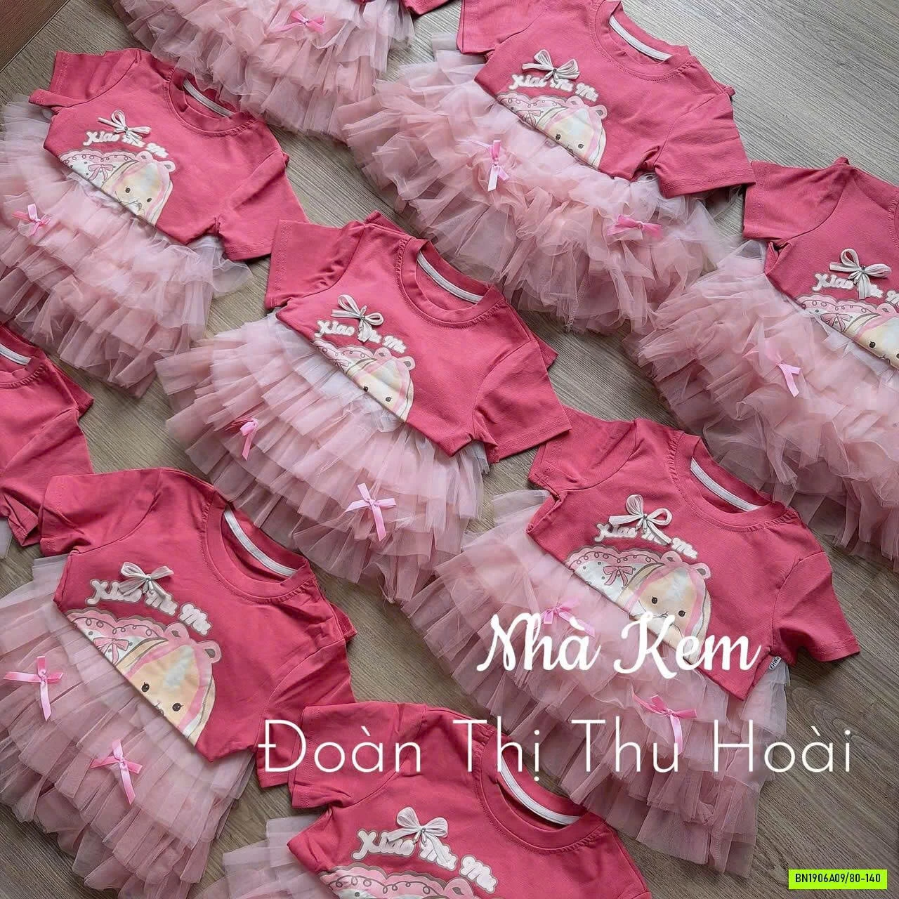 SÉT VÁY THỎ HỒNG NINGLI