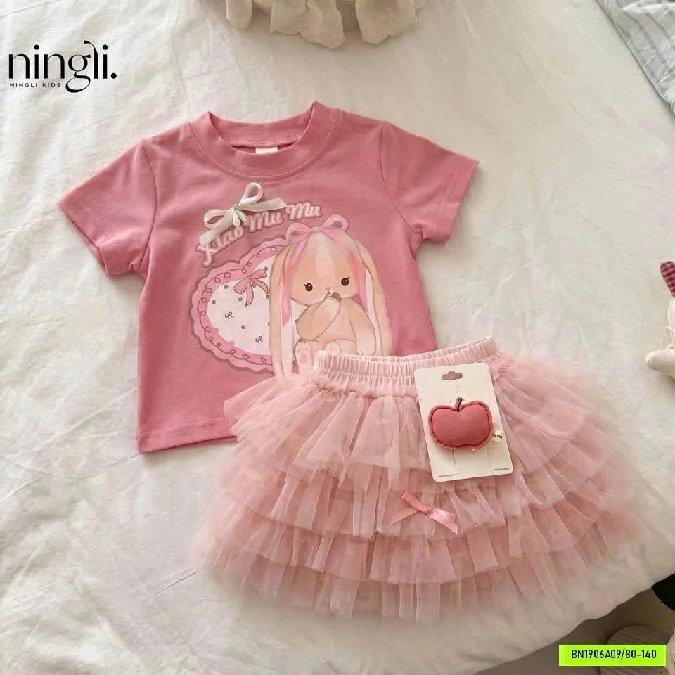 SÉT VÁY THỎ HỒNG NINGLI