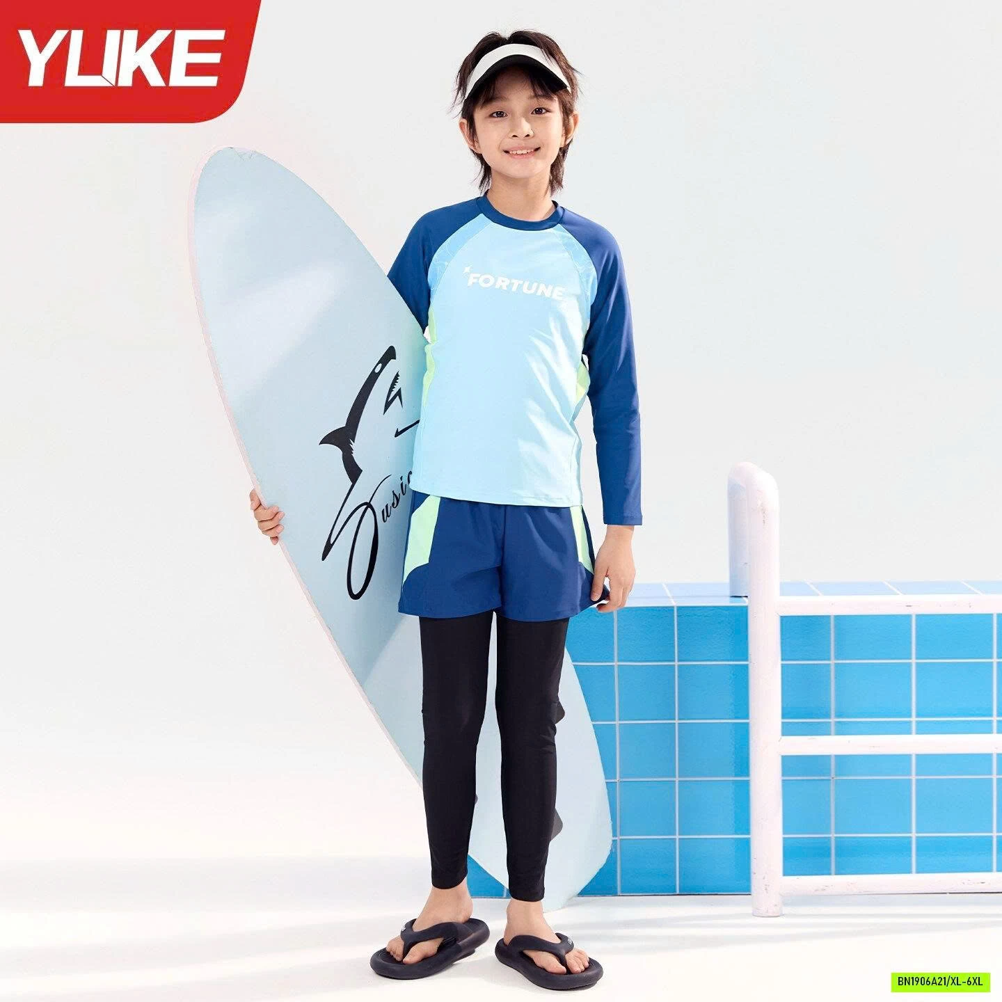 SÉT BƠI DÀI TAY PHỐI MÀU YLIKE