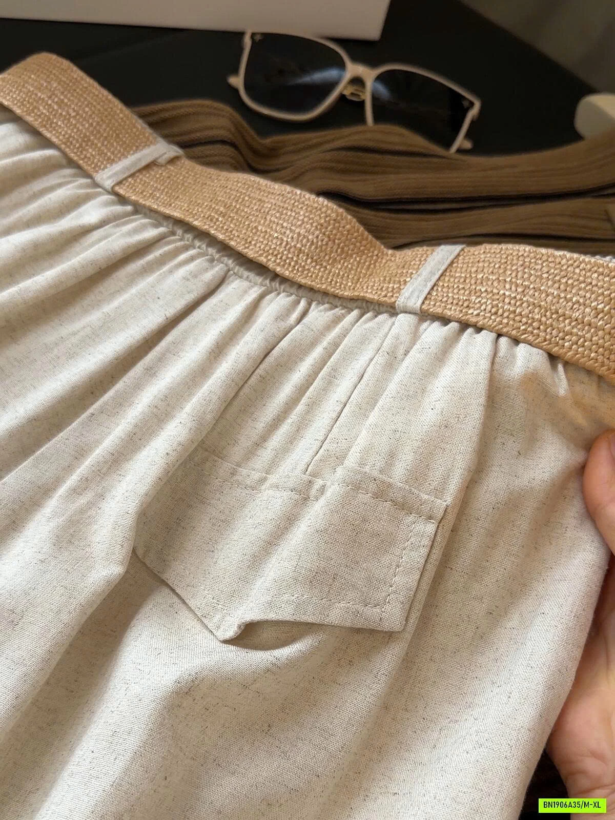 SHORT ĐŨI KÈM BELT NÂU ANNA