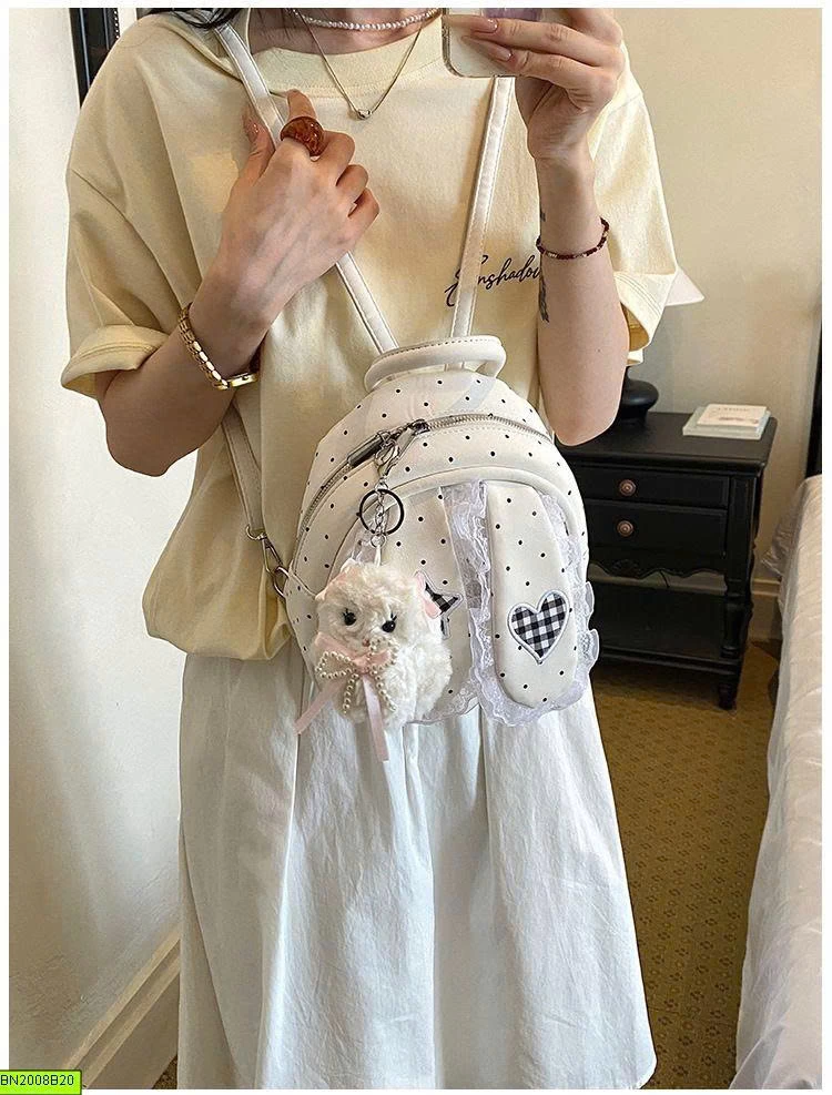 BA LÔ TAI THỎ DỄ THƯƠNG