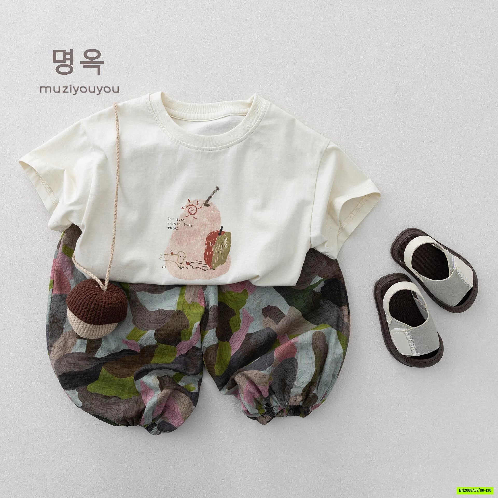 QUẦN BOM ĐŨI HOA LÁ MZYY