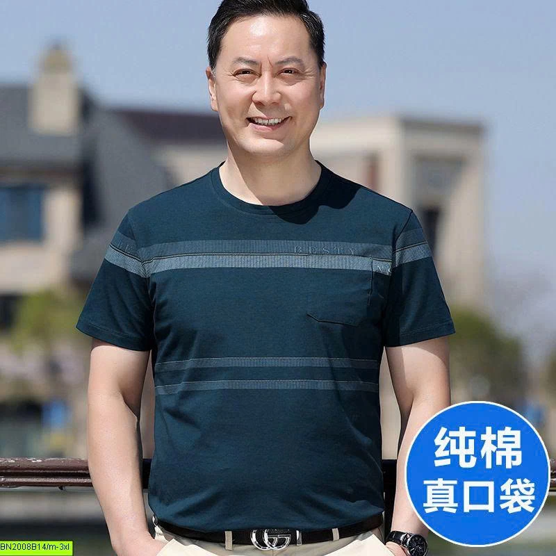 ÁO THUN NAM TRUNG NIÊN CỔ TRÒN