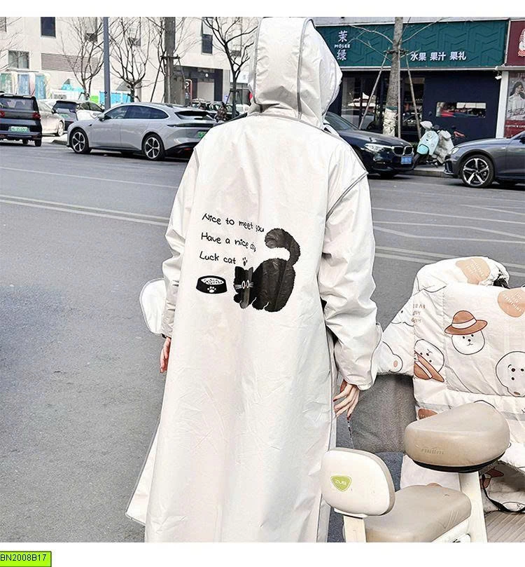 ÁO MƯA THỜI TRANG KUTE