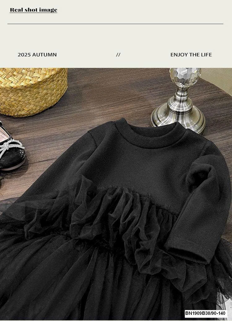 VÁY LIỀN THÂN PHỐI REN XÒE BÉ GÁI