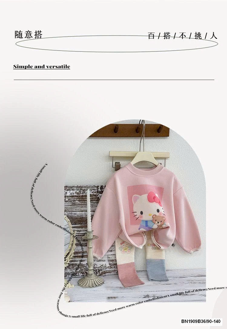 SET ÁO HELLO KITTY MIX QUẦN LEGGING