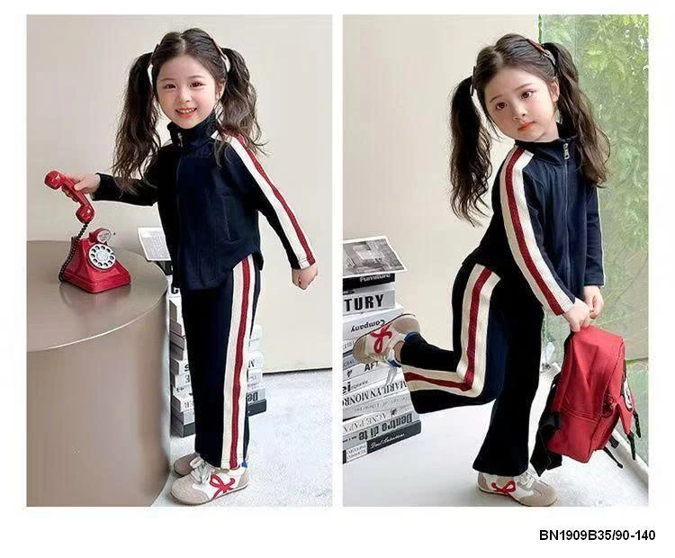 SET NỈ THAN SỌC ĐỎ BG