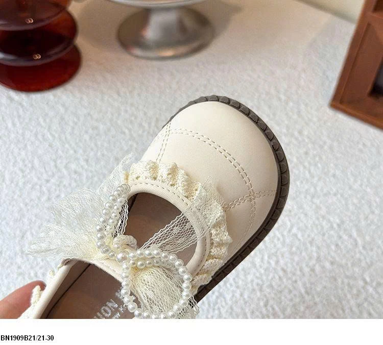 GIÀY BÚP BÊ PHỐI REN VINTAGE