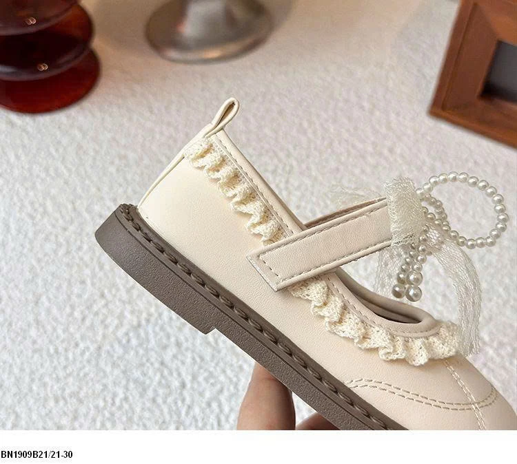 GIÀY BÚP BÊ PHỐI REN VINTAGE