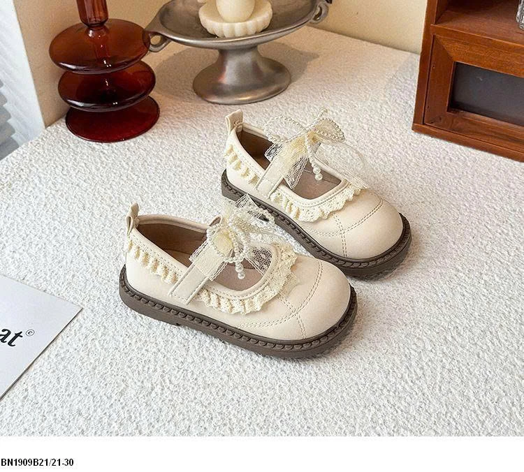 GIÀY BÚP BÊ PHỐI REN VINTAGE