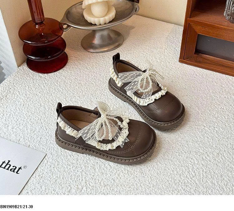 GIÀY BÚP BÊ PHỐI REN VINTAGE