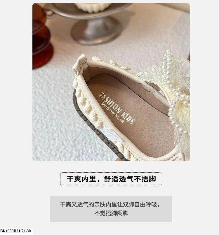 GIÀY BÚP BÊ PHỐI REN VINTAGE