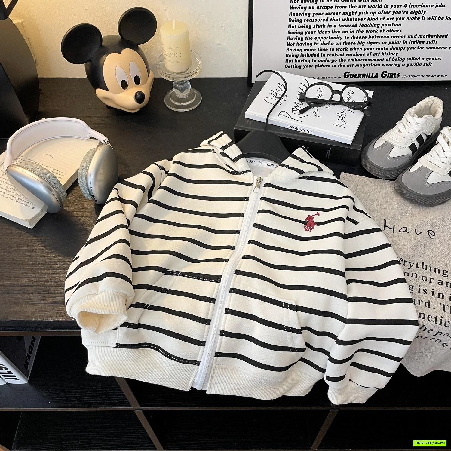 KHOÁC COTTON LIỀN MŨ