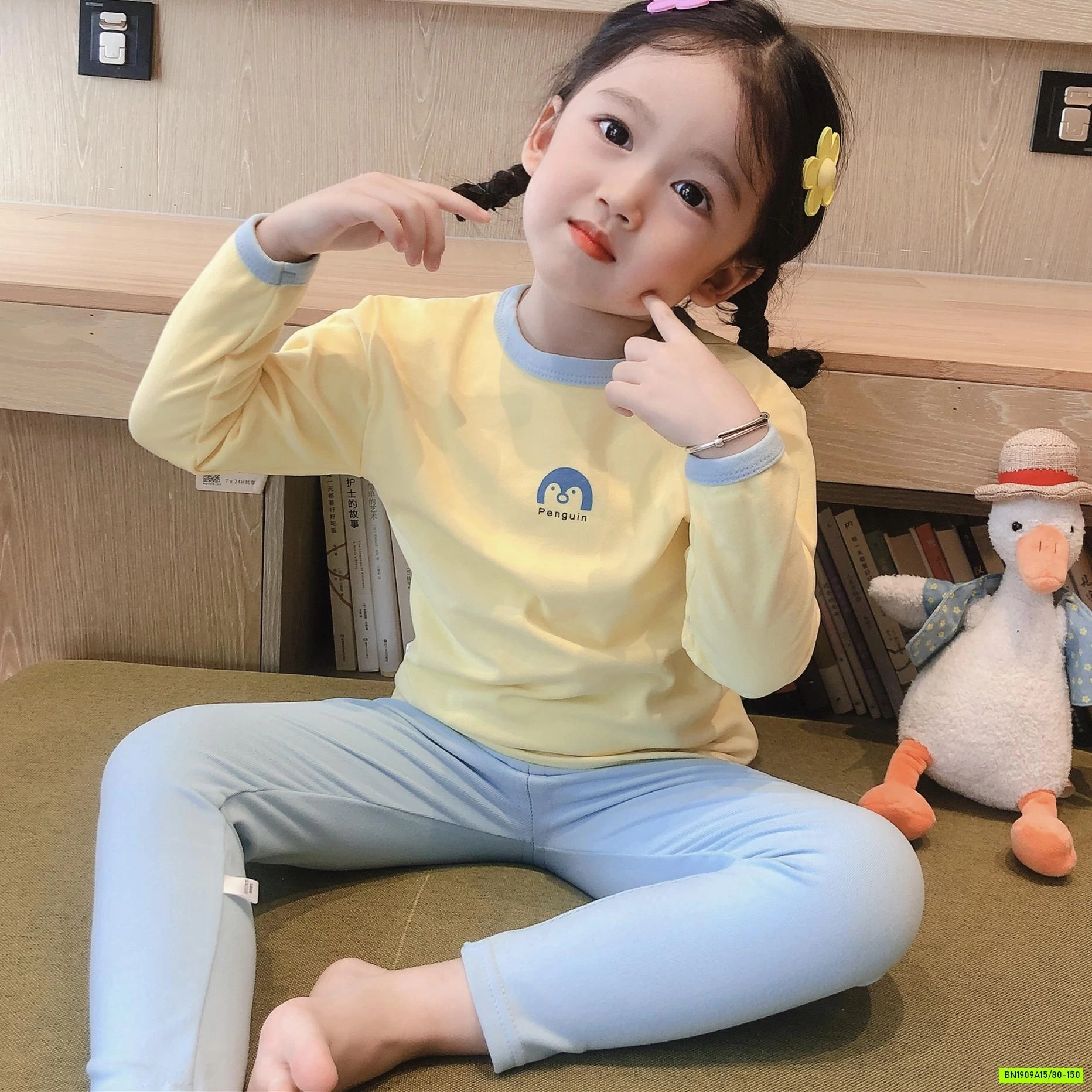BỘ COTTON GIỮ NHIỆT PHỐI VIỀN
