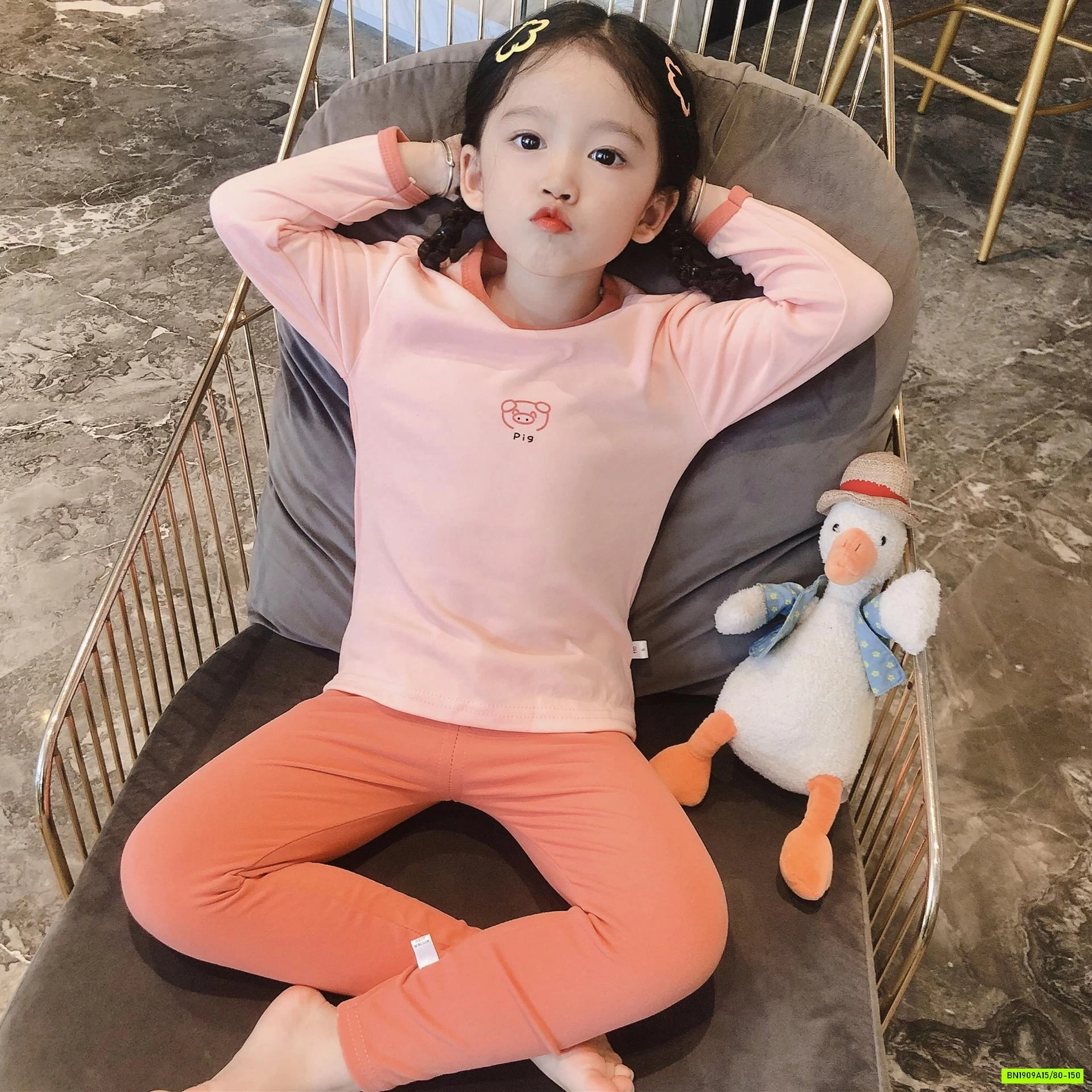 BỘ COTTON GIỮ NHIỆT PHỐI VIỀN