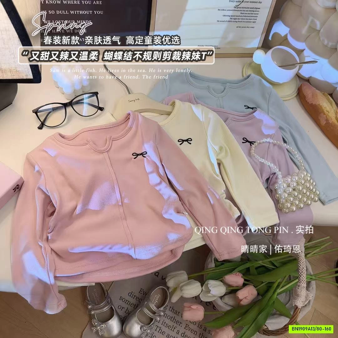 ÁO COTTON RÚT EO TRƠN MÀU