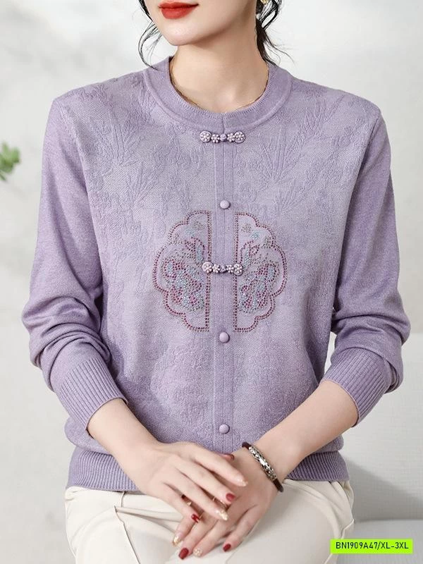 ÁO LEN TRUNG NIÊN GIẢ CỎ TÀU