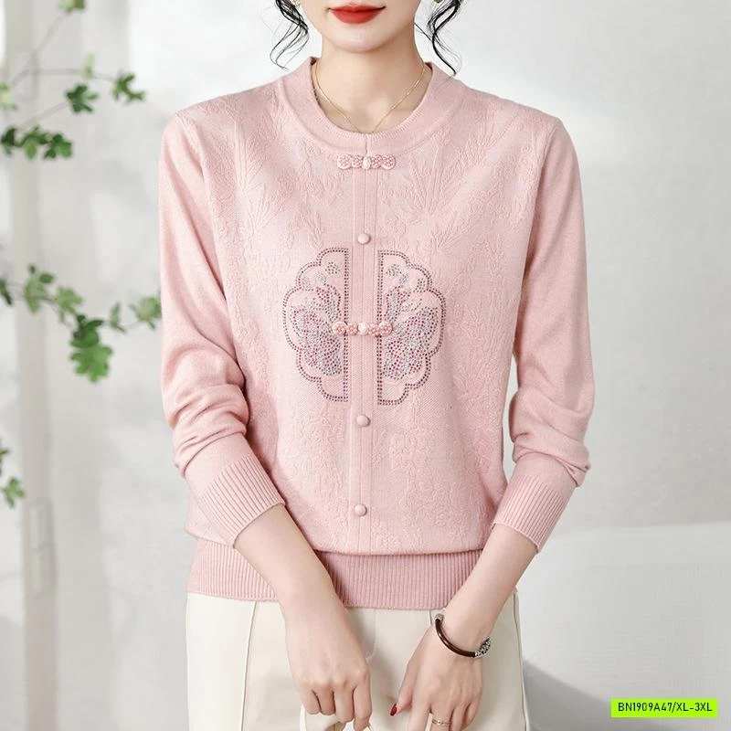 ÁO LEN TRUNG NIÊN GIẢ CỎ TÀU