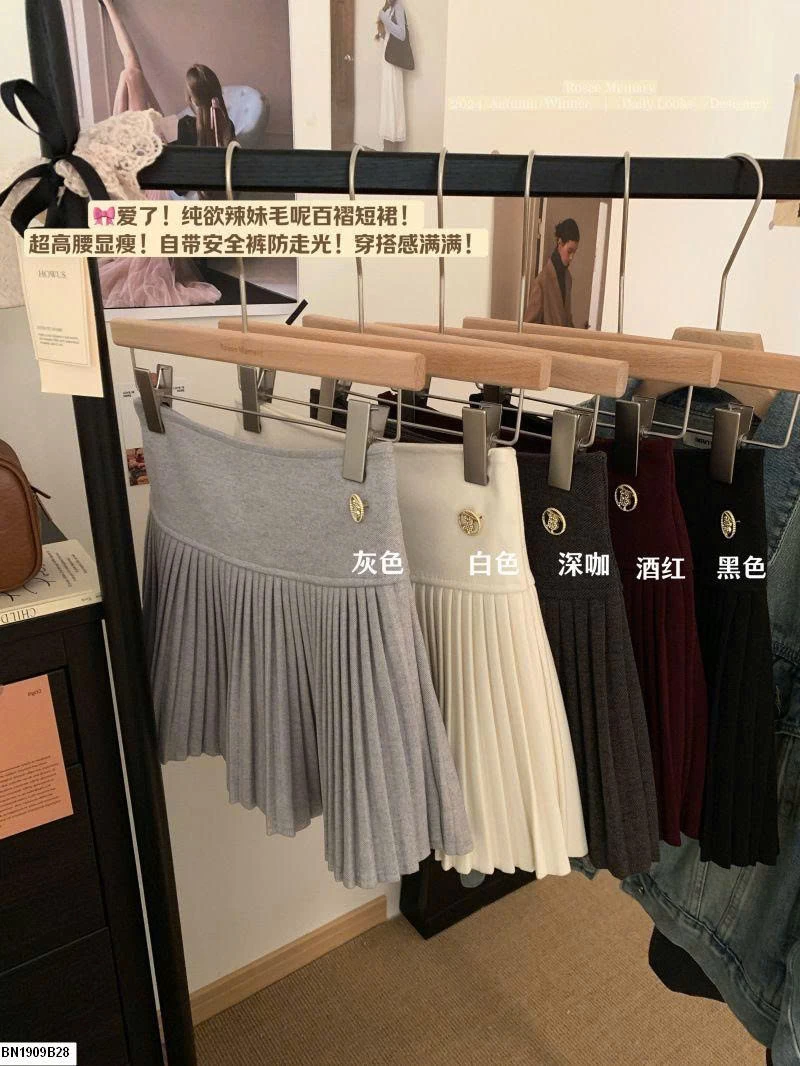 CHÂN VÁY LEN XẾP LY