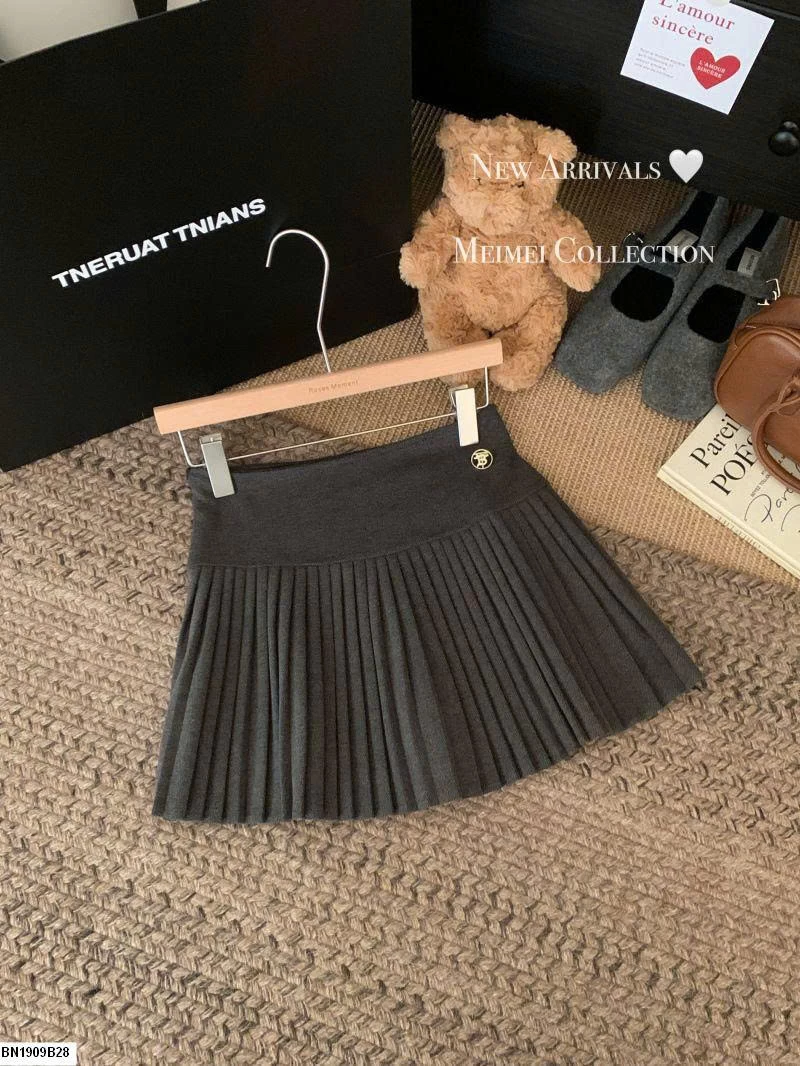 CHÂN VÁY LEN XẾP LY