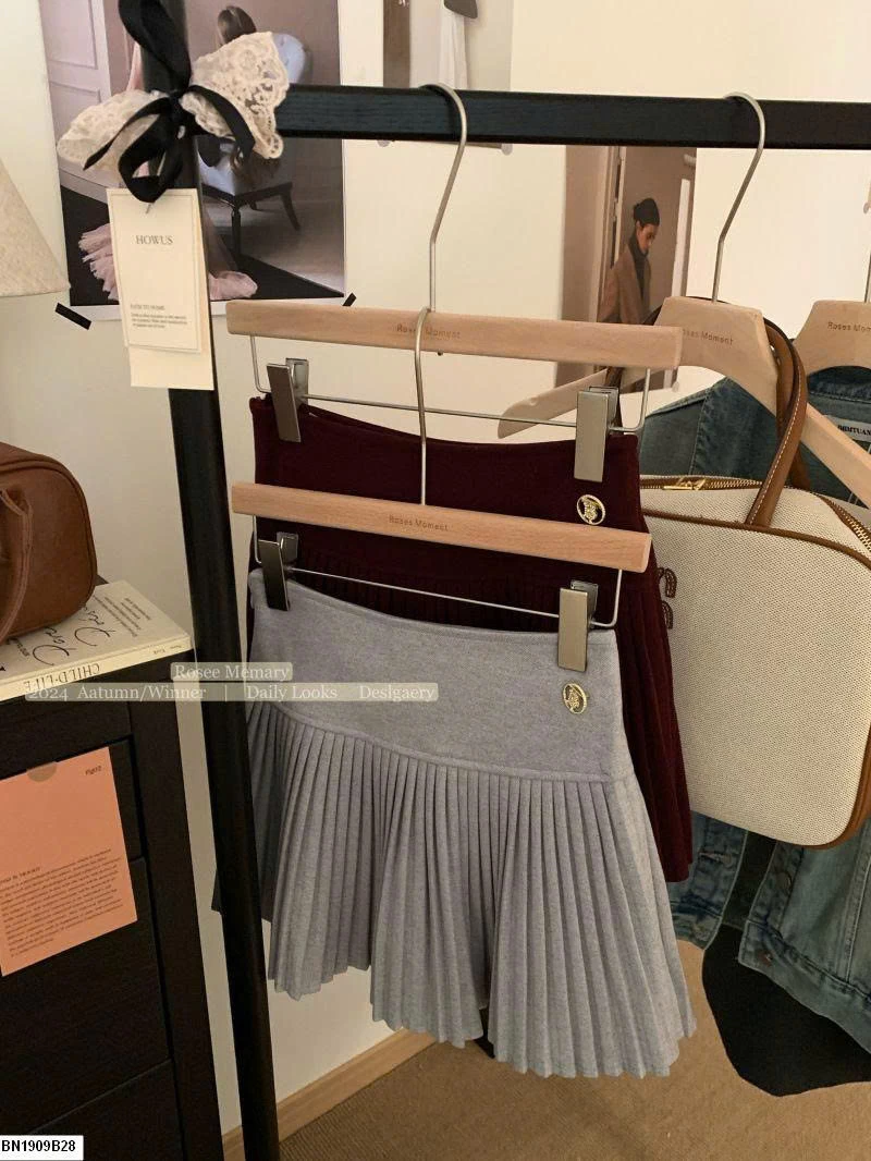 CHÂN VÁY LEN XẾP LY