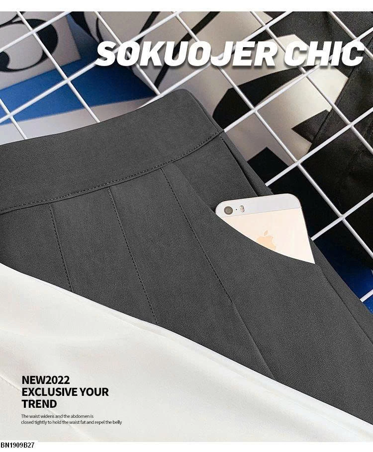 CHÂN VÁY XẾP LY TONE TÂY