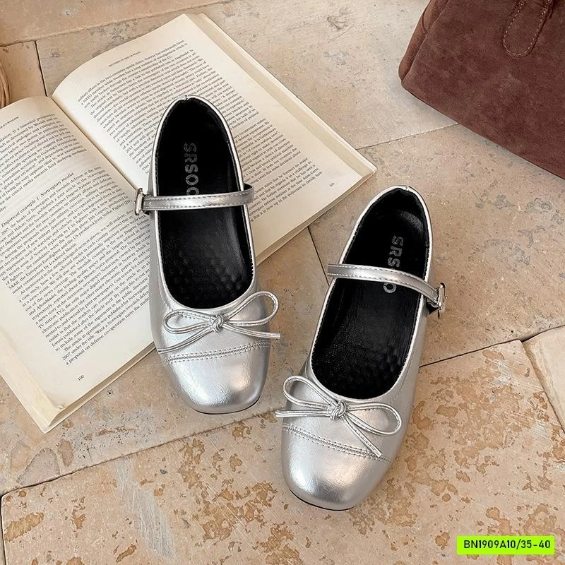 GIÀY BÚP BÊ GẮN NƠ NỮ