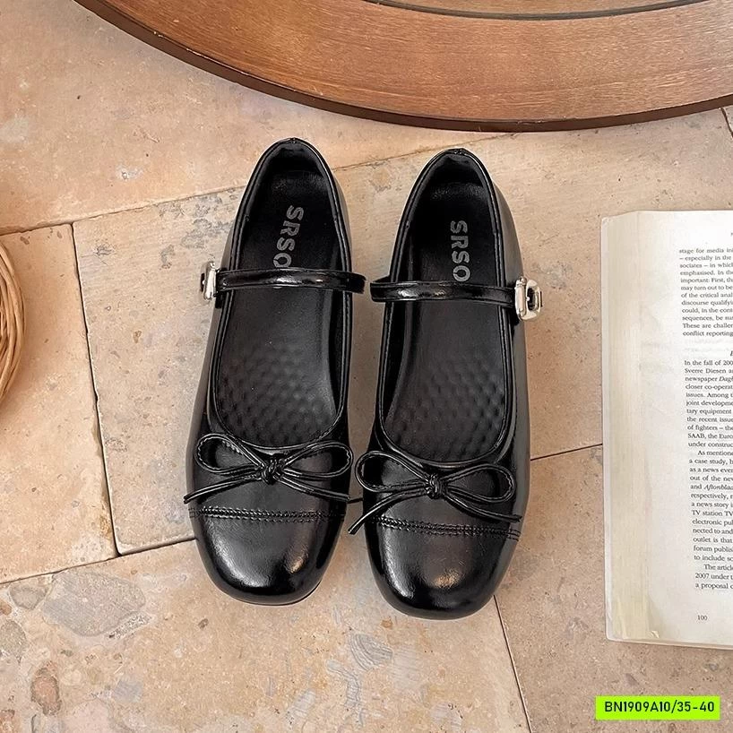 GIÀY BÚP BÊ GẮN NƠ NỮ