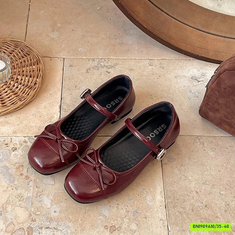 GIÀY BÚP BÊ GẮN NƠ NỮ