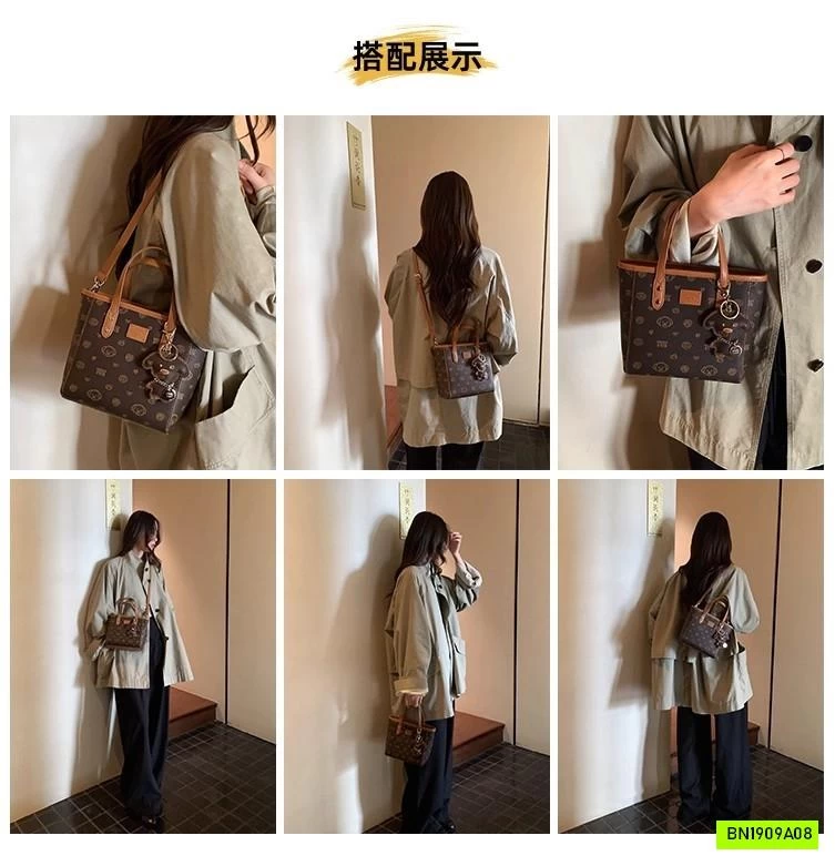 TÚI ĐEO CHÉO BẢN VUÔNG MINI CHIO2ND