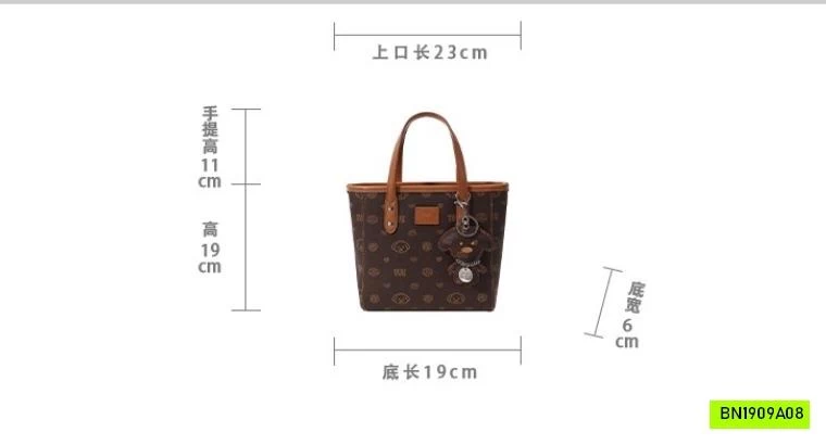 TÚI ĐEO CHÉO BẢN VUÔNG MINI CHIO2ND