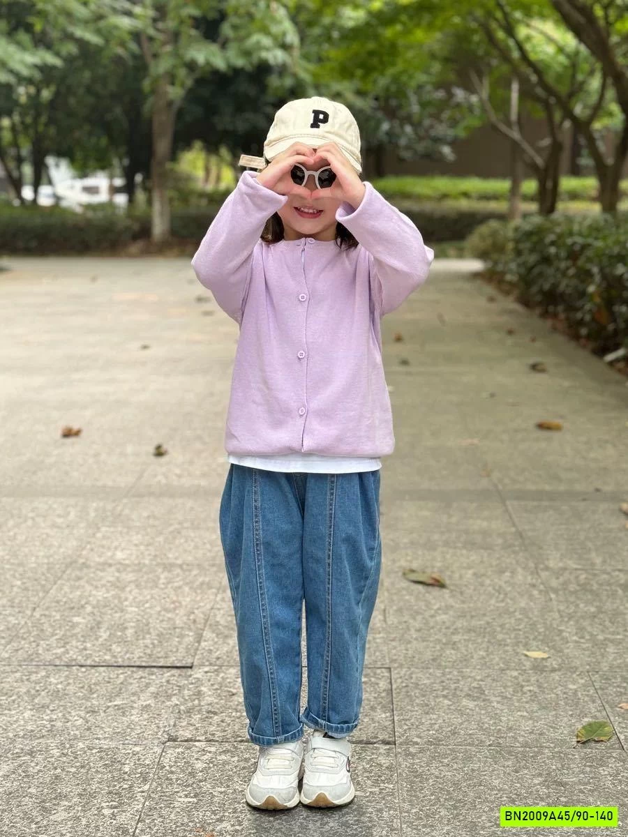 CARDIGAN LEN TRƠN CỔ TRÒN