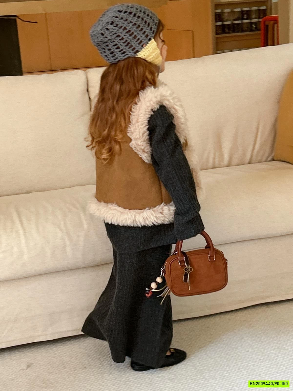 KHOÁC GILE DA LỘN VIỀN LÔNG