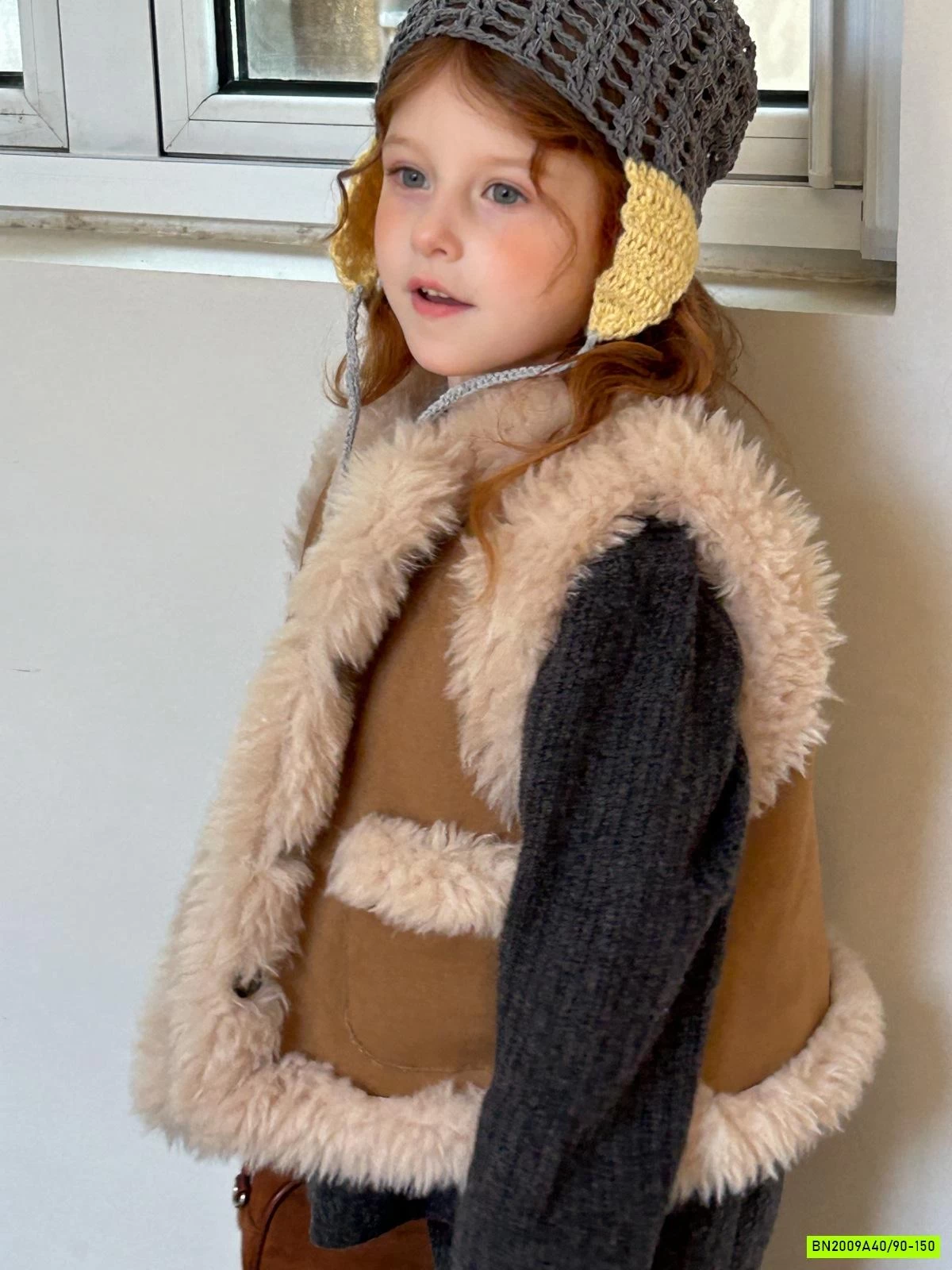 KHOÁC GILE DA LỘN VIỀN LÔNG