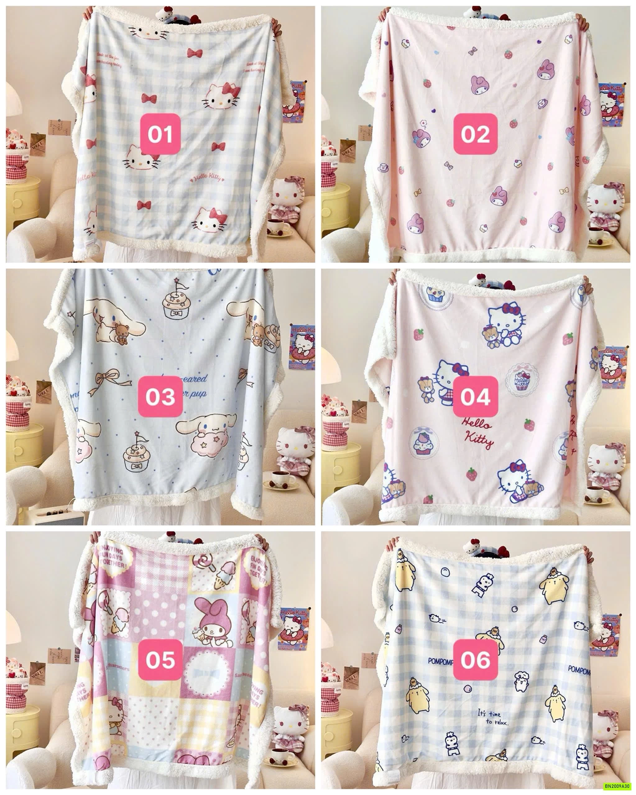 CHĂN BĂNG LÔNG LÔNG CỪU DỄ THƯƠNG