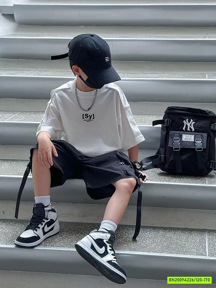 SÉT ÁO THUN TRƠN MIX SHORT TÚI HỘP