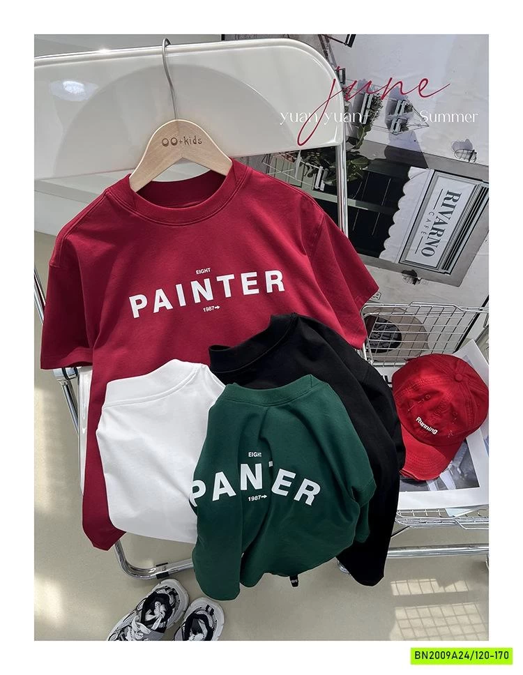 ÁO THUN CỔ TRÒN PAINTER