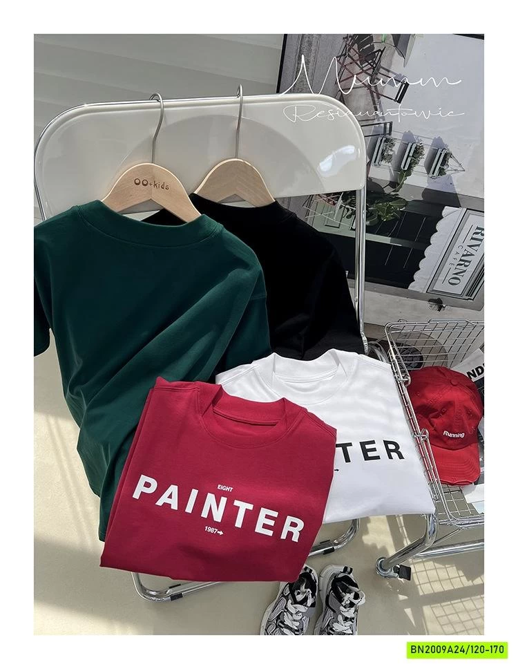 ÁO THUN CỔ TRÒN PAINTER