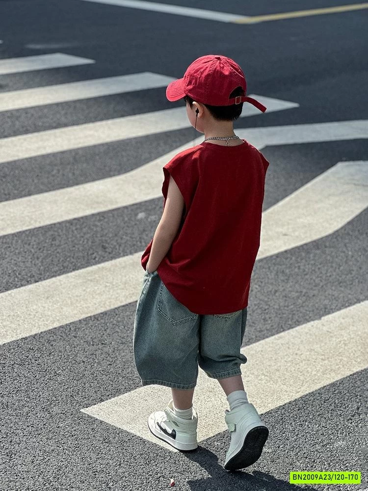 TANKTOP ĐỎ IN HÌNH CÁ TÍNH